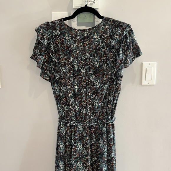 Gentle Fawn Renata Floral Dress Green Purple - Picture 8 of 10